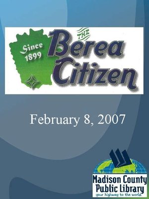 cover image of The Berea Citizen 2007 02/08